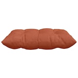 thumbnail of vidaXL Zitkussens 4 pcs Rood-oranje 40 x 40 x 6 cm Katoen Stof