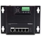 thumbnail of TRENDnet TI-PG50F 5-Port Industrial PoE+ Gigabit Front Access Switch, wandmontierbar