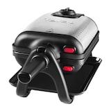 thumbnail of Tefal Wm756d12 Gaufrier King Size 1200w Thermostat Voyant Lumineux Bouton On/off Poignée Tournante Et Rabattable Noir/inox