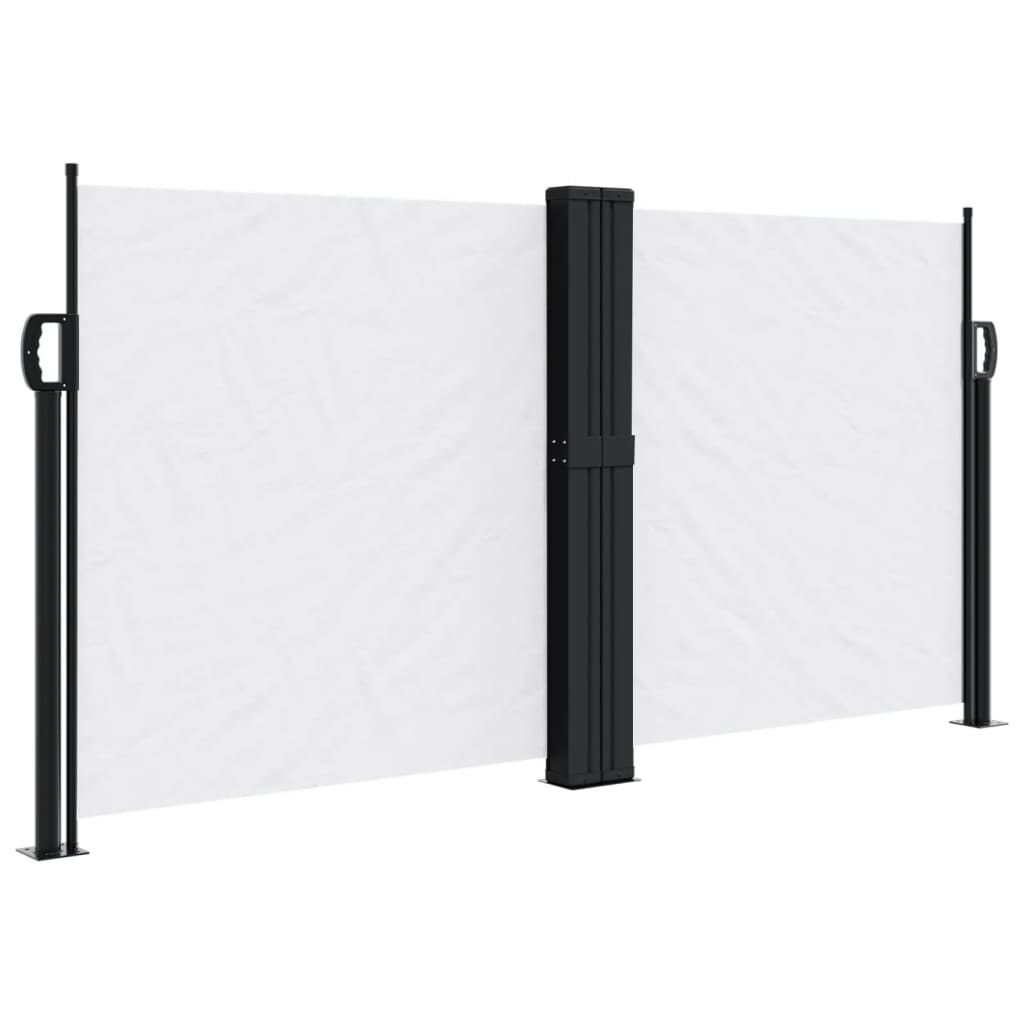 Auvent latéral rétractable blanc 120x600 cm Modèle Helios Marine Pro