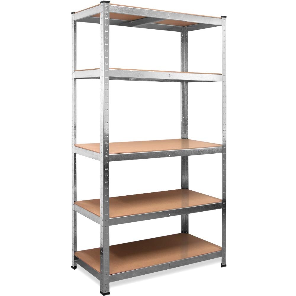 MONZANA® Schwerlastregal 180x90x40cm 875kg 5 MDF-Platten