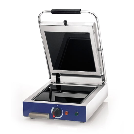 Contactgrill met glaskeramische platen, 250×250 mm