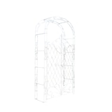 thumbnail of Rosenbogen mit Tor Melissa antik weiß