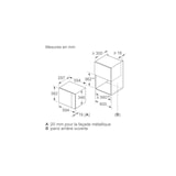 thumbnail of Bosch microondas BFL520MS0 20l integrable izqda