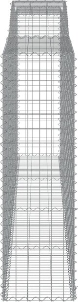 thumbnail of vidaXL Gabionen mit Hochbogen 5 Stk. 400x50x160/180cm Verzinktes Eisen