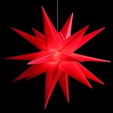 thumbnail of Sterntaler Stern 18 Zacken rot 55 cm