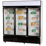 thumbnail of Romux® Armario Expositor Refrigerado 1000 Litros 3 Puertas Ventilado con Tiro Forzado | Frigorifico Profesional para Bebidas en Hostelería