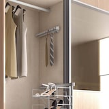 thumbnail of Porte-cravates latéral extractible pour armoire Emuca