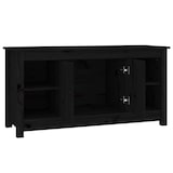 thumbnail of vidaXL TV-Schrank Schwarz 103x36,5x52 cm Massivholz Kiefer