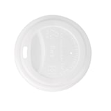 thumbnail of Tampas Para Copos 240 Ml 'Biodegradable'  Branco Cpla (1000 Unidades)