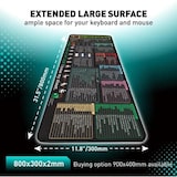 thumbnail of Tapis De Souris Raccourcis Clavier Pour Bureau Ultra-Doux Antidérapant YONIS