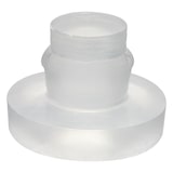 thumbnail of WAGNER Elastikpuffer mit Zapfen 4tlg. Set SMALL - Ø 12 x 8 mm, zum Einstecken, Kunststoff transparent - 15221299