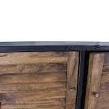 thumbnail of Meuble avec casiers bois ciré 80 x 40 x 112