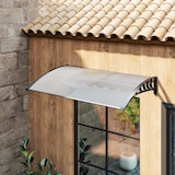 thumbnail of Outsunny Marquise de Proteção 150x90 cm para Portas e Janelas Contra Sol e Chuva Telhado de Proteção Transparente e Preto