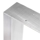 thumbnail of Set De 2 Soportes Velden Cuadrados Para Mesas Acero inoxidable/90 cm