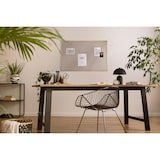 thumbnail of Pizarra de avisos Bi-Office Earth New Basic, 88,5x58,5 cm, Superficie de Tela Bianco, Marco de Pino PEFC