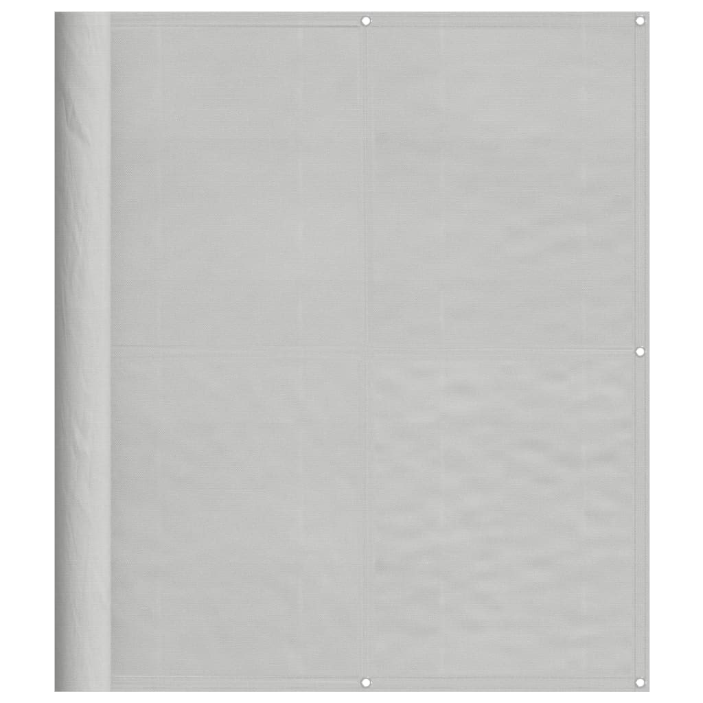 Écran de balcon gris clair 120x400 cm 100% polyester oxford Modèle Jardin Évasion