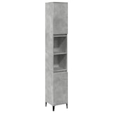 thumbnail of vidaXL Badschrank Betongrau 30x30x190 cm Holzwerkstoff
