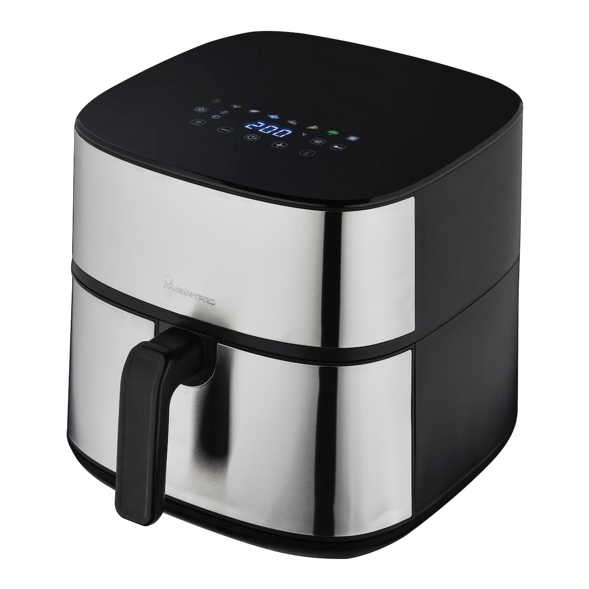 Masterpro - Fritadeira a ar de 1500 W e 8 L com 11 programas de cozimento - SURROUND 800