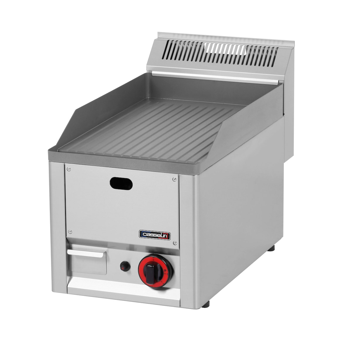 Fry Top Ghisa rigato 33 Gas - Linea 600 C6PASFRG33 Casselin