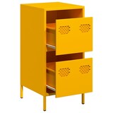 thumbnail of vidaXL Sideboard Senfgelb 35x39x73,5 cm Kaltgewalzter Stahl