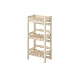 thumbnail of Kombiregal schmal Vorratsregal, Kistenregal, Lagerregal aus Massivholz V-90.81-02