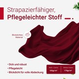 thumbnail of TexDeko Stehtischhusse Premium Bordeaux Ø 100cm mit Schleifenband