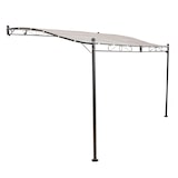 thumbnail of BS COM Pergola da Giardino addossata 3x4 in acciaio poliestere 300x400x230 cm Antracite
