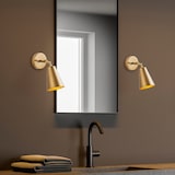 thumbnail of Aplique de Pared en color Oro 10x26x21cm WellHome Baikal
