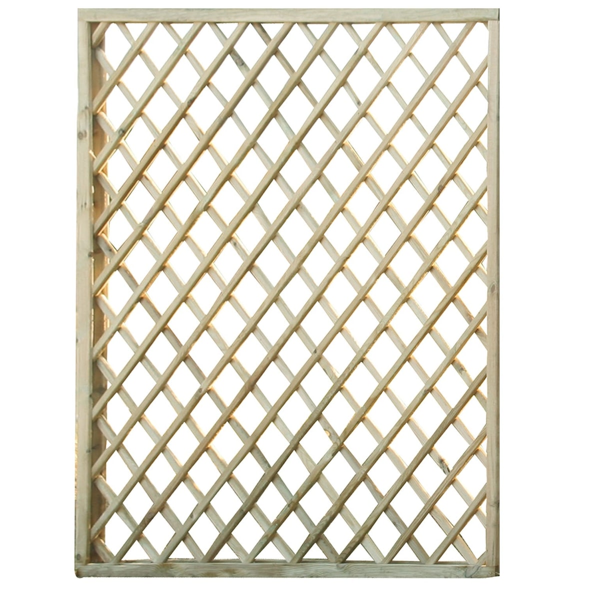 Pannello grigliato da giardino in legno di pino impregnato LASA - 90xH90 cm.