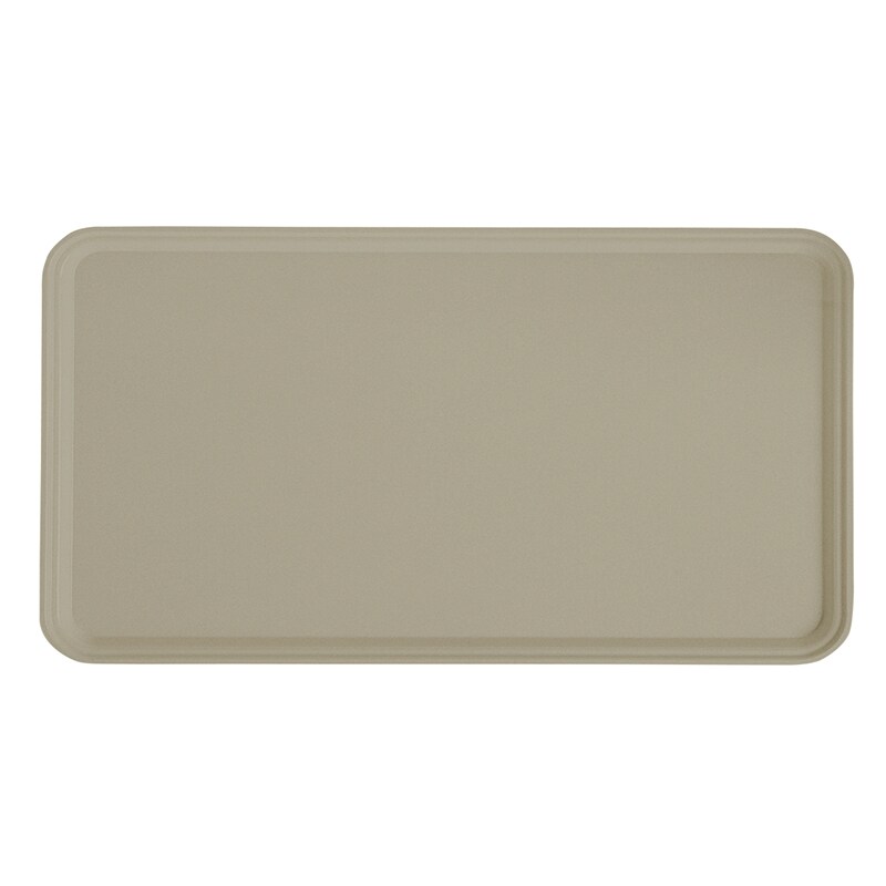 Cambro rechthoekig polyester dienblad, rookgrijs, 53x37 cm