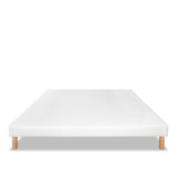 thumbnail of Sommier tapissier  1 place  Epaisseur 13 cm  Blanc (pieds non inclus)  90x190 cm CAPUCINE BELLECOUR