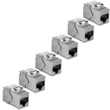 thumbnail of TRENDnet TC-KC06C6A Cat6A RJ-45 Keystone, 6-Pack