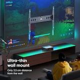 thumbnail of ONKRON Wandhalterung TV 60"-110", 120 kg max, VESA 200x200-900x600, Ultra Slim, UF12-B Schwarz