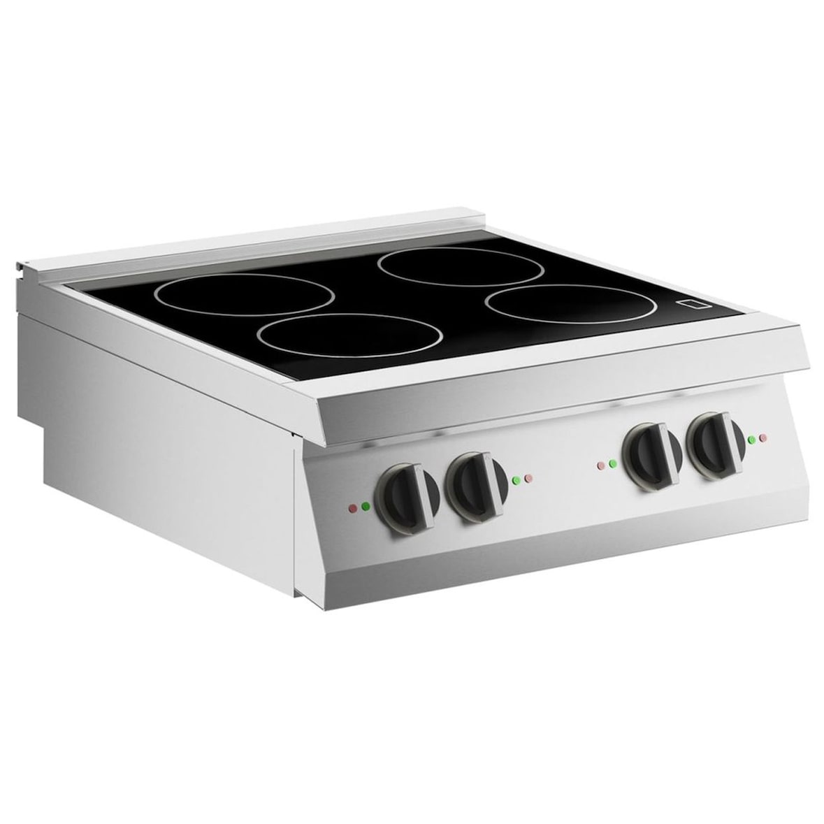 KBS Induktionsherd 4 Kochfelder 800 x730 x320 mm 4x 3,5 kW Tischgerät 400 Volt