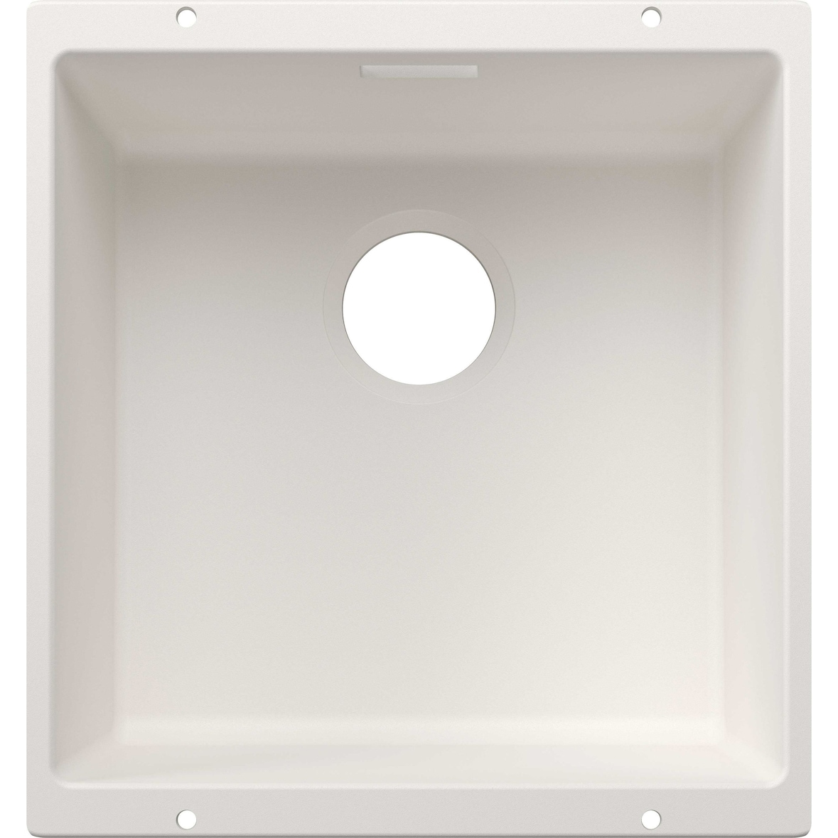 BLANCO SUBLINE 400-U  Einbauspüle SILGRANIT weiß ab 50 cm