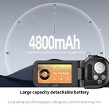 thumbnail of Caméscope Numérique 4K Vision Nocturne Couleurs Écran Rotatif WiFi Longue Autonomie YONIS