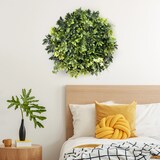thumbnail of Pflanzenmatte /-wand / Vertikaler Garten LEAFLUXE WALL 2 50x50cm rund grün hjh LIVING