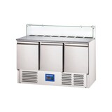 thumbnail of Table réfrigérée 3 portes pizza dessus en verre 402 litres - Stalgast