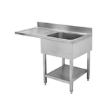 thumbnail of Mueble fregadero industrial de Acero INOX con escurridor 1200x600 mm IZ -  FRE-126