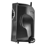 thumbnail of Enceinte sono mobile 800W 15" LED/USB/BT/SD/FM + Micros sans-fil/serre-tête PARTY15