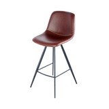 thumbnail of Kayoom Barstuhl Samantha 325 2er-Set Dunkelbraun / Schwarz