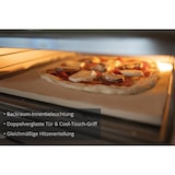 thumbnail of Unold 68806 Pizzaofen Alfredo, Elektrisch, 450 °C, inkl. Zubehör, energiesparend, 2 min Backzeit, Automatikprogramme, Profi Pizza, 1.700 Watt