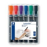 thumbnail of Permanent Marker 352, 6er Etui, Rundspitze, sortiert, Strichstärke: