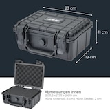 thumbnail of HMF ODK100 Outdoor-Fotokoffer, Transportkoffer mit Rasterschaumstoff, 23 x 19 x 11 cm