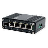 thumbnail of EXSYS EX-62020PoE 4-Port Industrie Ethernet Switch, PoE 1-Port 100/1000Fx SFP