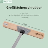 thumbnail of XXL Großraumschrubber 40cm Breit mit Teleskopstiel max. 200cm Lang harte UnionMix Borsten mit Stiel Schrubber Holz