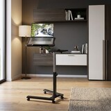 thumbnail of Tavolo porta notebook regolabile in altezza con ruote Cameron-LC2505