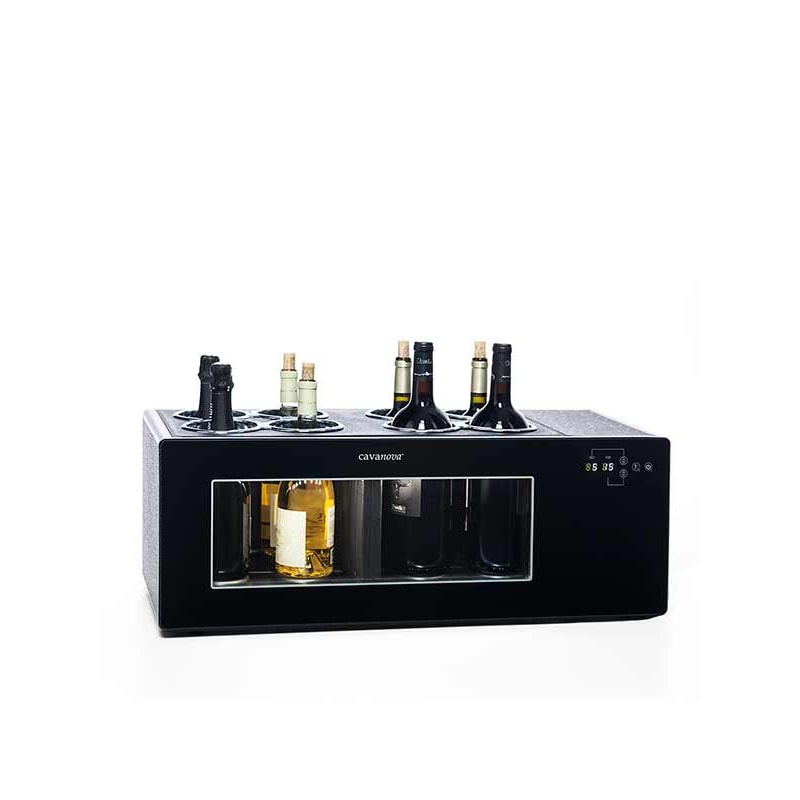 CAVANOVA WINE Enfriador De Barra 8 Botellas -2 Temperaturas