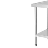 thumbnail of Vogue Edelstahlspüle Doppelwaschbecken Abtropffläche Links 150X60Cm